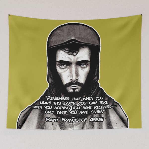 Item preview, You Can't Take it With You (Saint Francis of Assisi) designed and sold by NuminousYes.