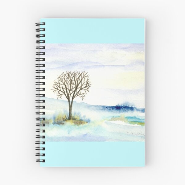 Item preview, Lone Tree in the Snow designed and sold by CarolineLembke.