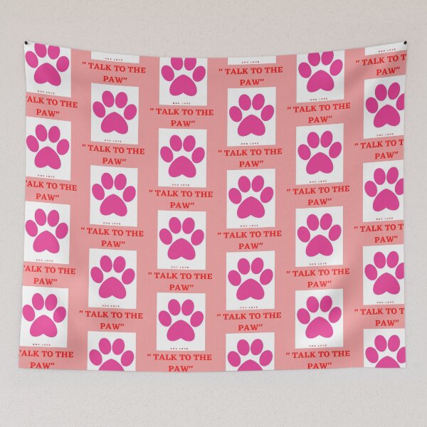 Item preview, TALK TO THE PAW " DOG DESIGN  designed and sold by findsbyjune374.