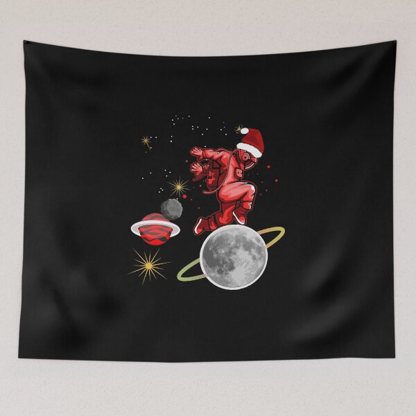 Item preview, Astronaut Santa Space Walk designed and sold by pod-plus-plus.