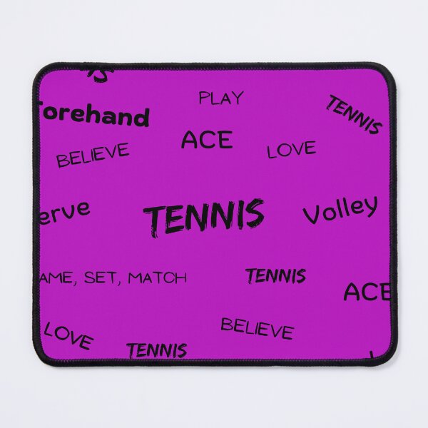 Item preview, Tennis Terms and Patterns designed and sold by BigCityTennis.