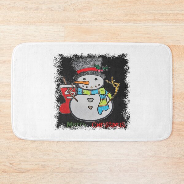 Item preview, Snowman holding a stocking designed and sold by Kira and Keiko.