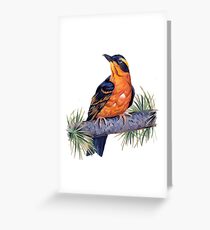 Birds In Hell Greeting Card