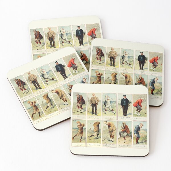 Item preview, Vintage Copes Cigarette Cards Golf Print designed and sold by ArtShare.