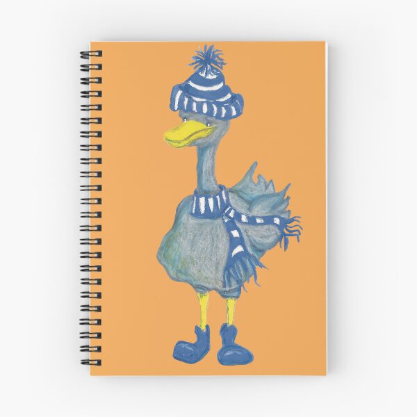 Item preview, Cute Duck in Winter Clothing designed and sold by Leah Boulet.