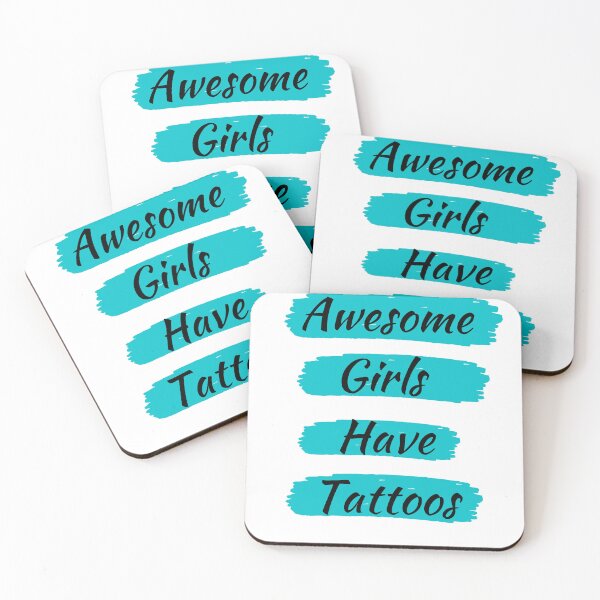 Item preview, Awesome Girls Have Tattoos designed and sold by HeavenDesign99.