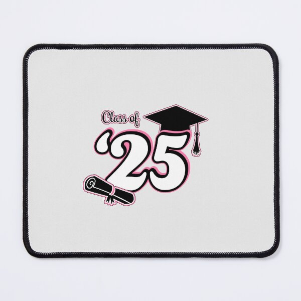Item preview, Class of 2025 Graduation Design (Pink and Black) designed and sold by SavsSparkleShop.