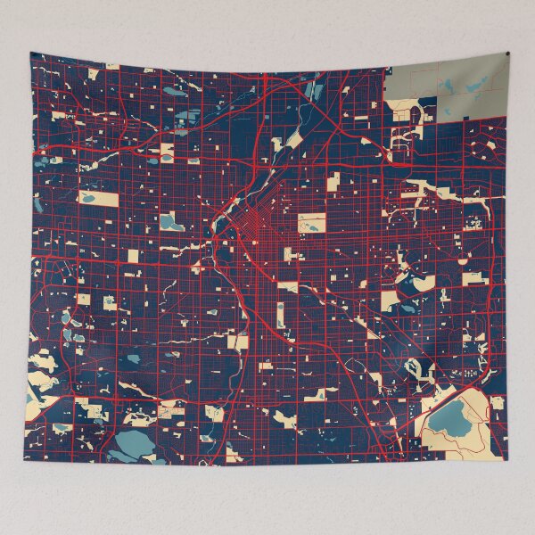 Item preview, Denver City Map of Colorado, USA - Hope designed and sold by deMAP.