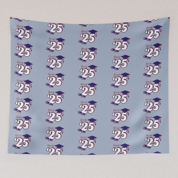 Item preview, Class of 2025 Graduation Design (Orange and Blue) designed and sold by SavsSparkleShop.