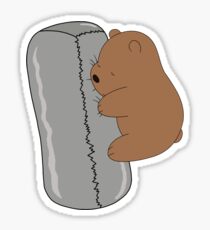 Pegatina Burrito Baby Grizz - We Bare Bears Cartoon
