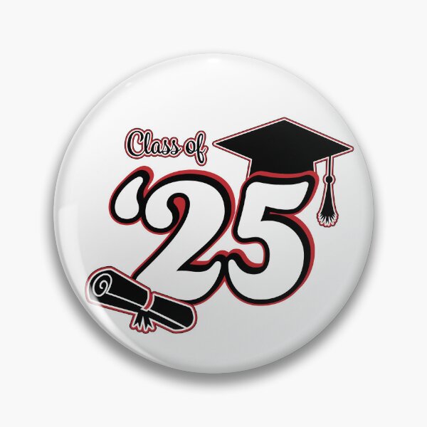 Item preview, Class of 2025 Graduation Design (Red and Black) designed and sold by SavsSparkleShop.