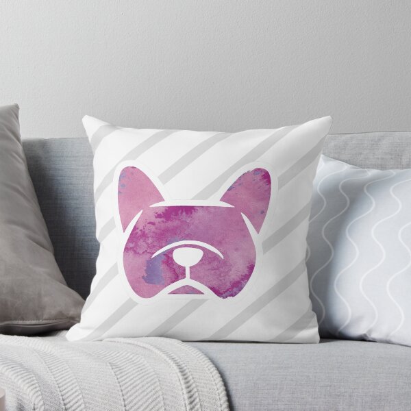 Item preview, French Bulldog in purple watercolor  designed and sold by smooshfaceutd.
