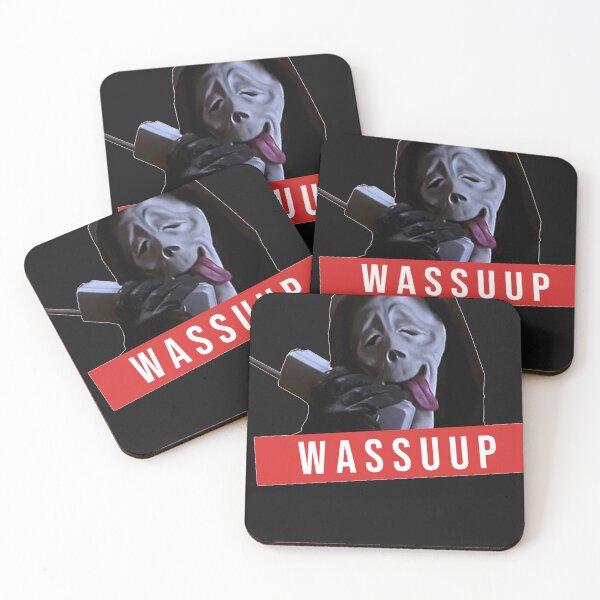 Item preview, wassup scream scary movie fun  designed and sold by MichaelMo1.