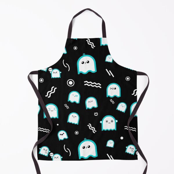 Item preview, Kawaii | Cute Ghosts (Black BG) designed and sold by mixMixtli.