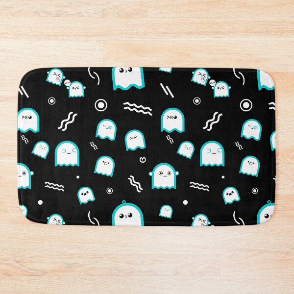 Item preview, Kawaii | Cute Ghosts (Black BG) designed and sold by mixMixtli.