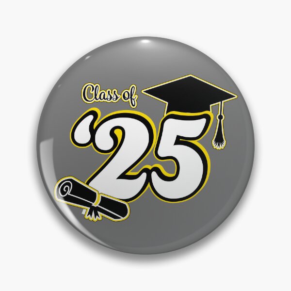 Item preview, Class of 2025 Graduation Design (Black and Yellow) designed and sold by SavsSparkleShop.