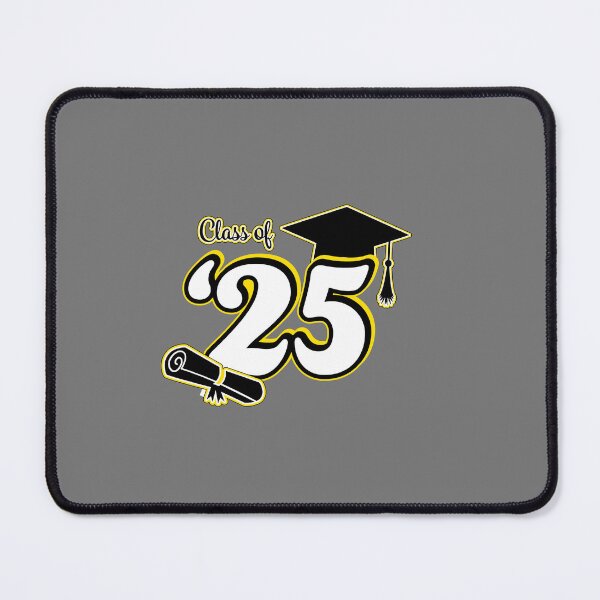 Item preview, Class of 2025 Graduation Design (Black and Yellow) designed and sold by SavsSparkleShop.