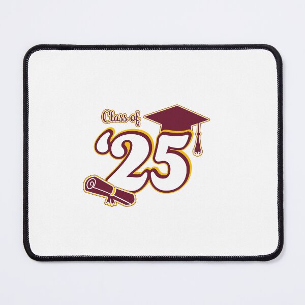 Item preview, Class of 2025 Graduation Design (Maroon and Gold) designed and sold by SavsSparkleShop.