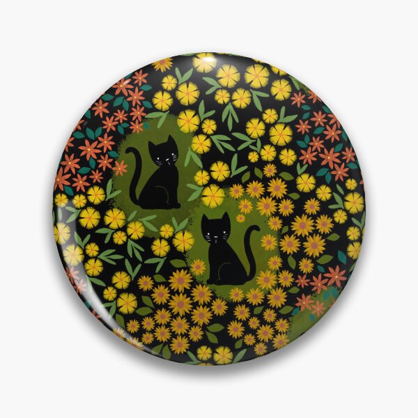 Item preview, Black Cats in the Night Garden designed and sold by RDevane.