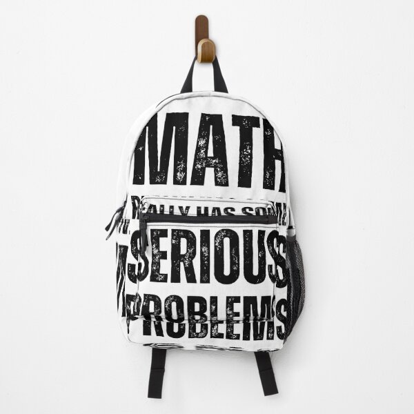 Item preview, Math Has Serious Problems (Black) designed and sold by CherieTree.