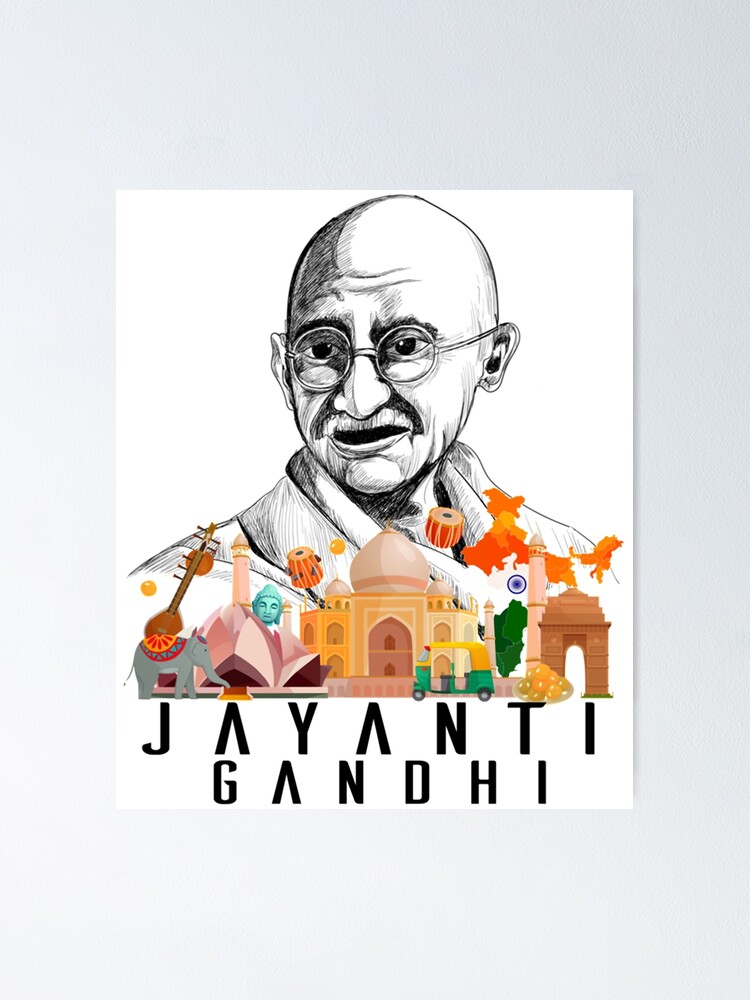 Prize-winning Drawings - Gandhi Jayanti Competitions 2017 | Gandhi Smarak  Nidhi, Mumbai