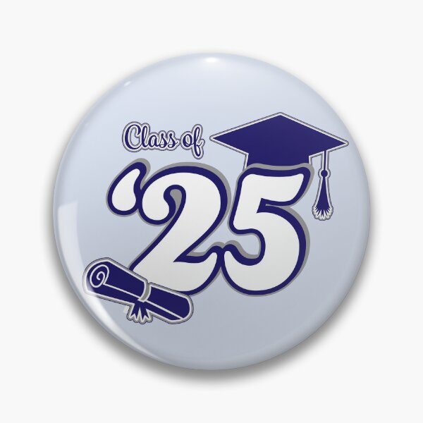 Item preview, Class of 2025 Graduation Design (Blue and Grey) designed and sold by SavsSparkleShop.