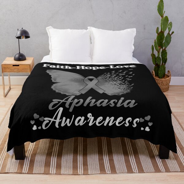 Item preview, Faith Hope Love Butterfly Aphasia Awareness designed and sold by Gillosina.