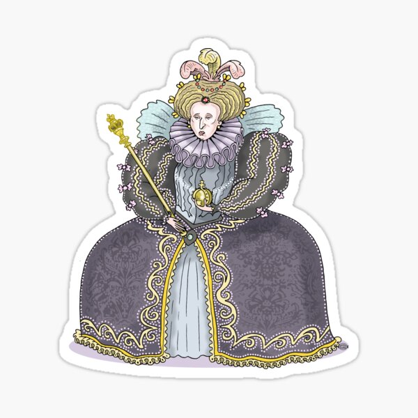Queen Elizabeth I Sticker