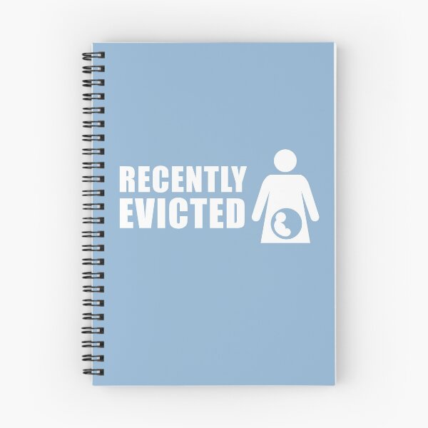 Item preview, Recently Evicted (Blue) [Tshirts / iPad / Phone cases / Prints / Decor] designed and sold by Didi Bingham.