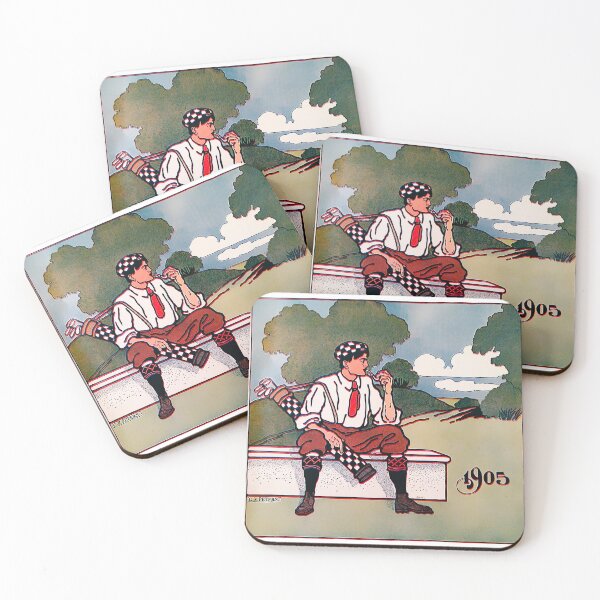 Item preview, Vintage 1905 Golf Print designed and sold by ArtShare.