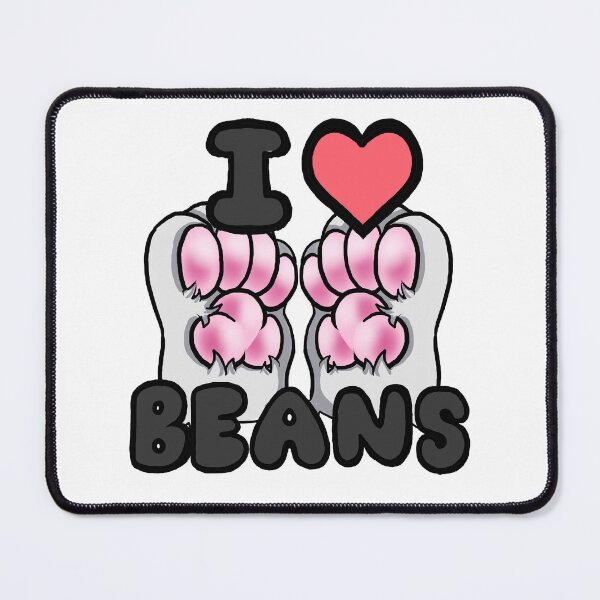 Item preview, I Love Beans! White designed and sold by FunfettisStuff.