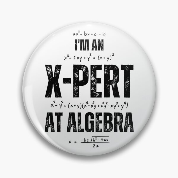 Item preview, Algebra Expert (Black) designed and sold by CherieTree.