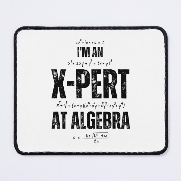 Item preview, Algebra Expert (Black) designed and sold by CherieTree.