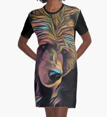 Bear Graphic T-Shirt Dress