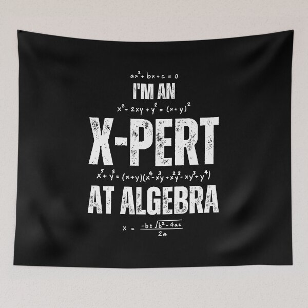 Item preview, Algebra Expert (White) designed and sold by CherieTree.