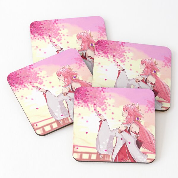 Item preview, Yae Miko Genshin Impact  designed and sold by maplejelly.