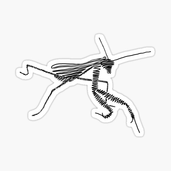 Praying Mantis Sticker