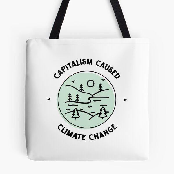 Item preview, Capitalism Caused Climate Change designed and sold by Picket Club.