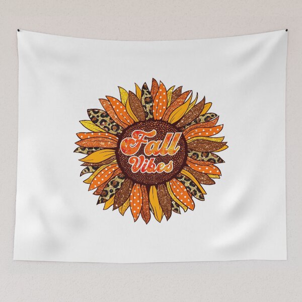 Item preview, Fall Vibes Pretty Sunflower in Autumn Colors designed and sold by zachandjackson.