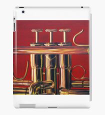 Trumpet in Red iPad Case/Skin