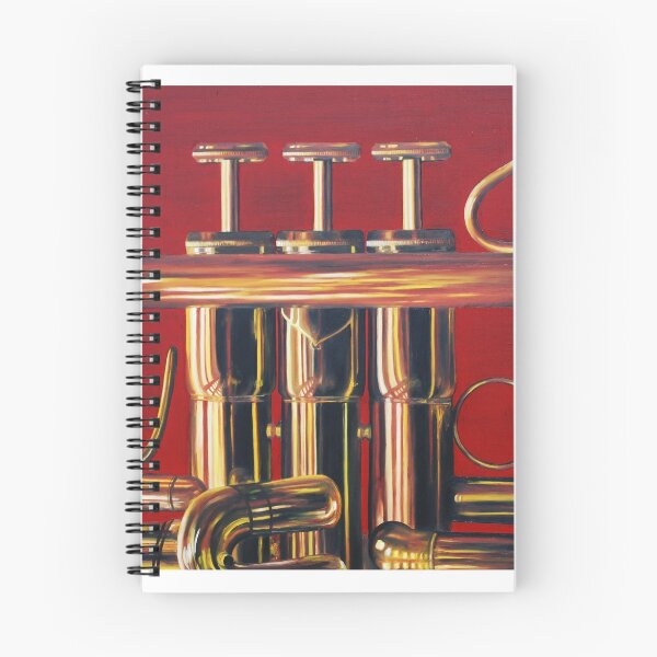 Item preview, Trumpet in Red designed and sold by Emily Page Art.