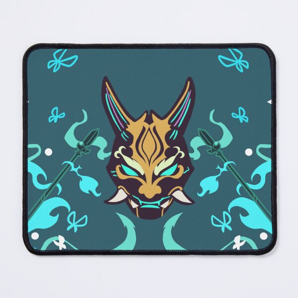 Item preview, Genshin Impact Xiao Inspired Mouse Pads, Pillows, Face masks, etc. designed and sold by IntrovertMochi.