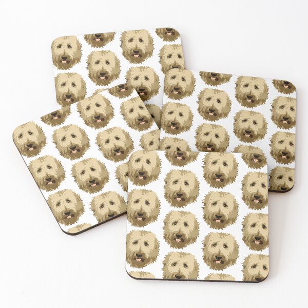 Item preview, Goldendoodle or Labradoodle! Adorable doodle teddy bear dog designed and sold by smooshfaceutd.