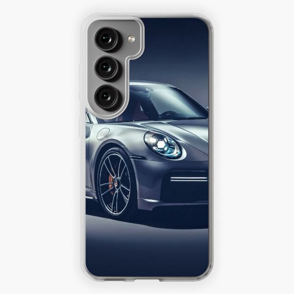 Sports Car 911 Pink Pig Phone Case For Samsung Galaxy S23 S21 S22