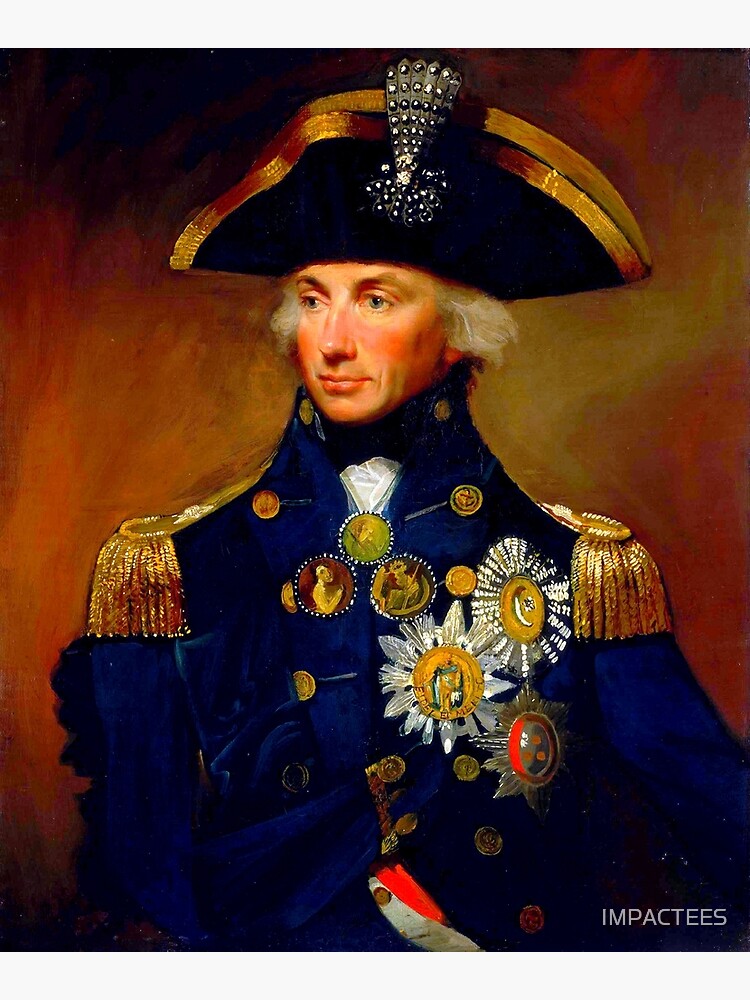 "Vice Admiral Horatio Nelson" Framed Art Print for Sale by IMPACTEES