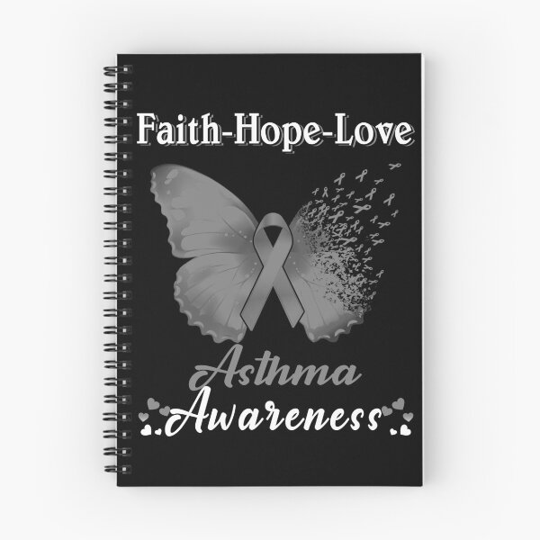 Item preview, Faith Hope Love Butterfly Asthma Awareness designed and sold by Gillosina.