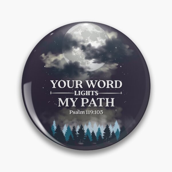 Item preview, Your Word Lights My Path Psalm 119 Verse 105 | Bible | Scriptures | Christian Art | Gospel | Proverbs 3 Verse 6 designed and sold by MJDezigns.