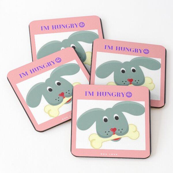 Item preview, " I'M HUNGRY " WITH DOG DESIGN  designed and sold by findsbyjune374.