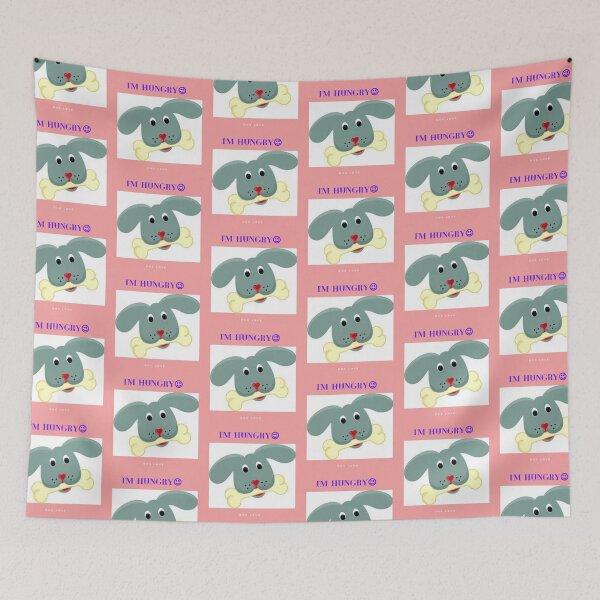 Item preview, " I'M HUNGRY " WITH DOG DESIGN  designed and sold by findsbyjune374.