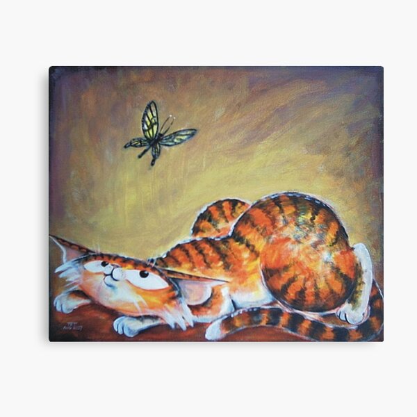 Butterfly Eyes - Art by TET Canvas Print